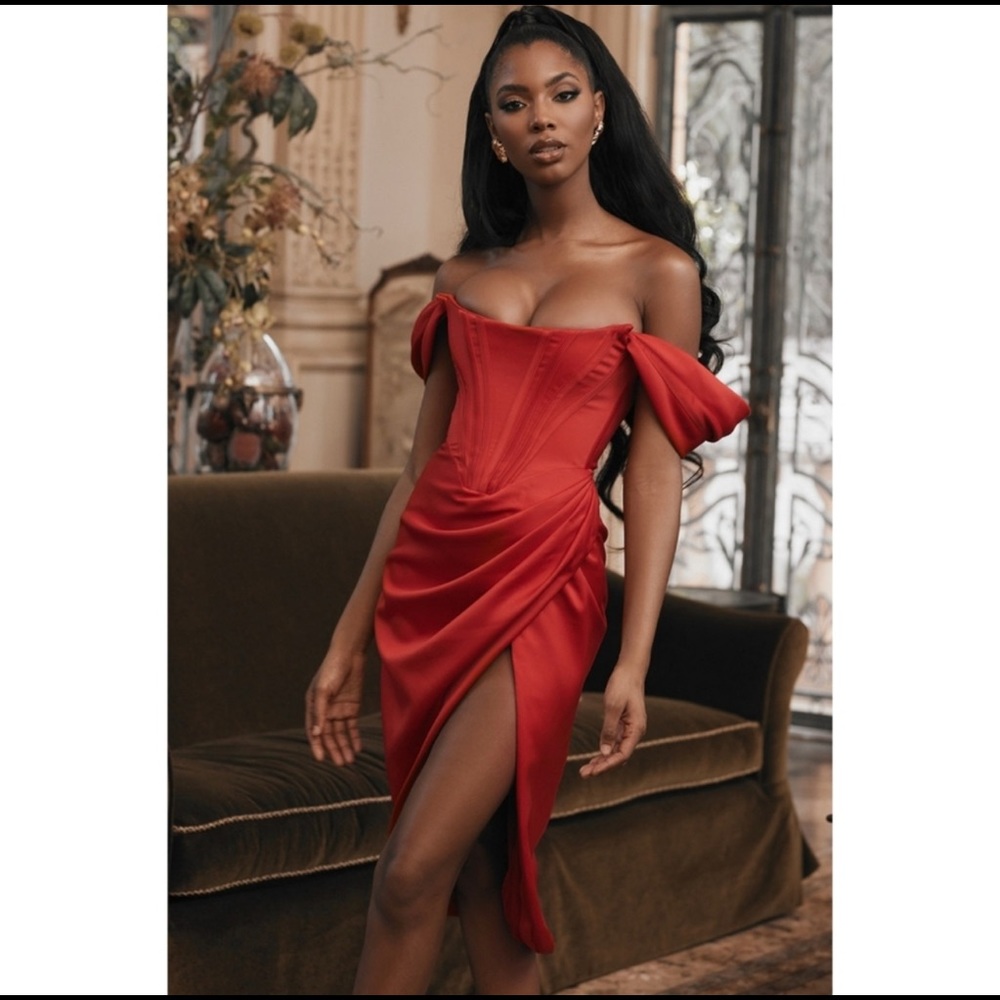 House of CB Loretta Red Dress